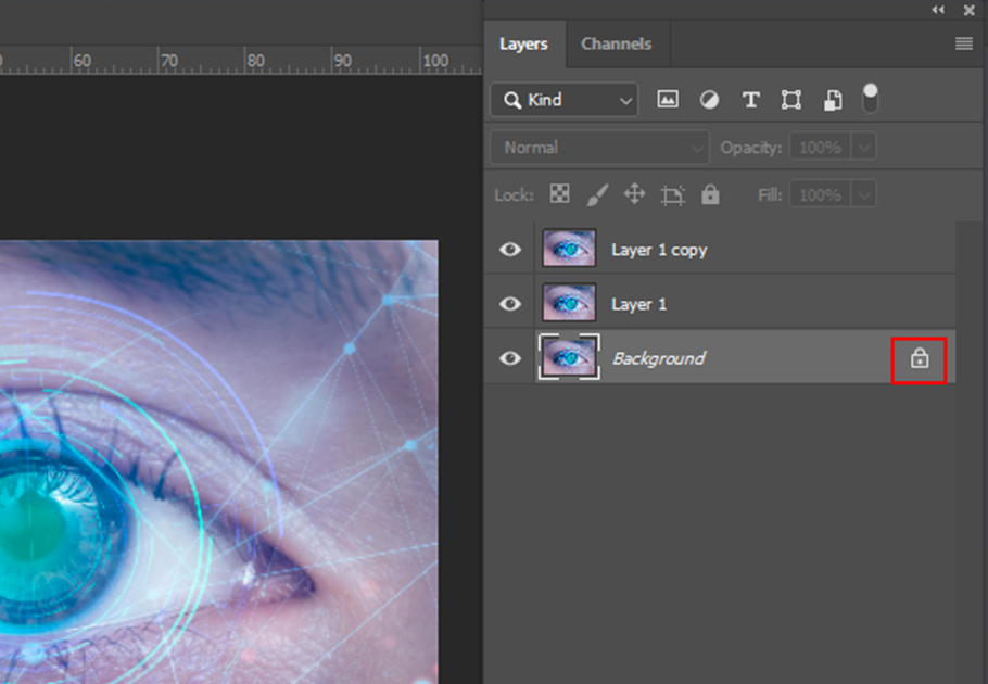 How To Unlock A Layer In adobe Photoshop