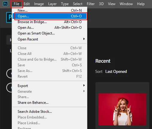 Open your image in Photoshop for crop it in circle