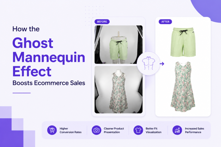 How the Ghost Mannequin Effect Boosts Ecommerce Sales